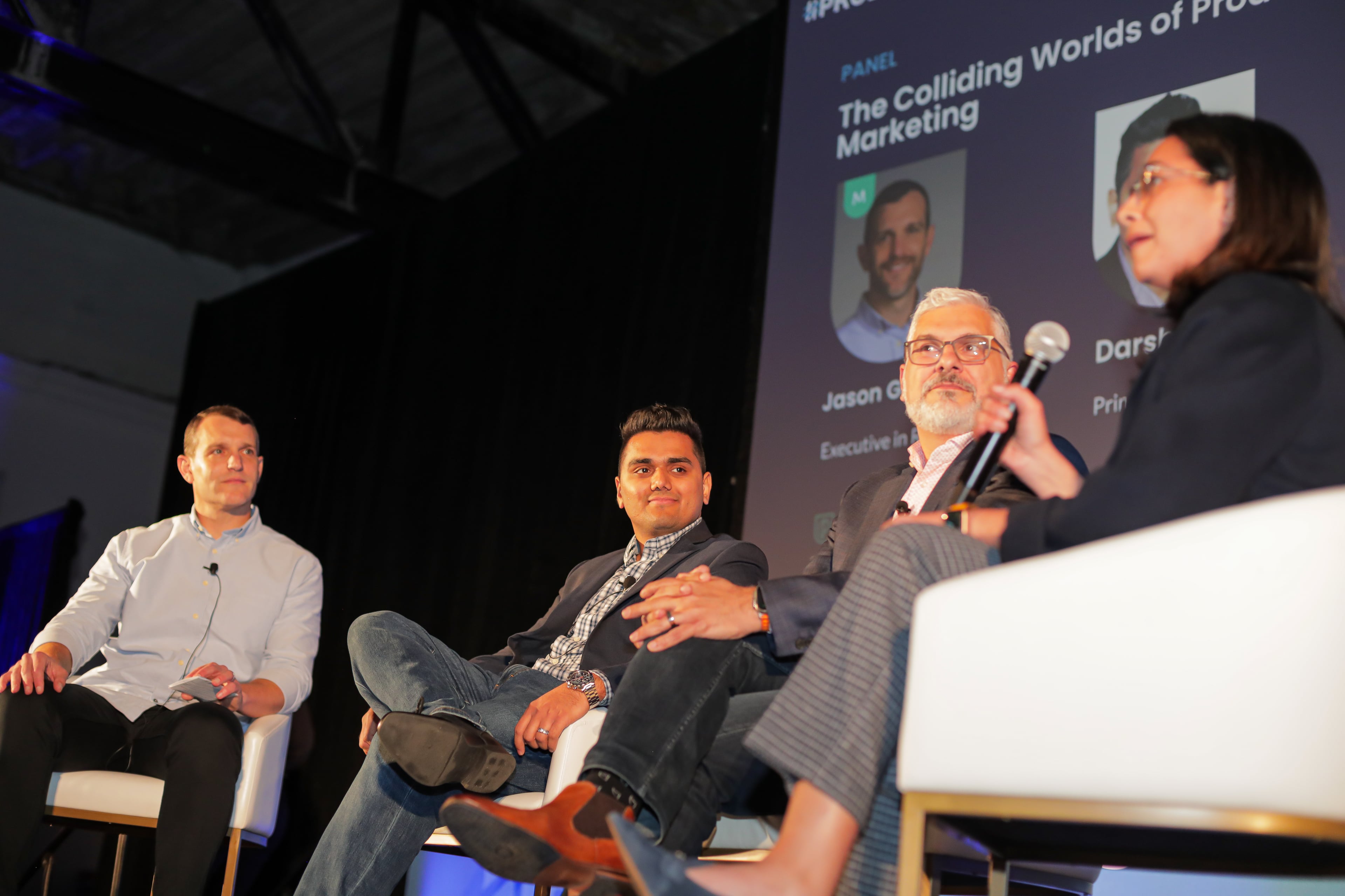 ProductCon San Francisco 2023 Panel Discussion Product Marketing vs Product Management