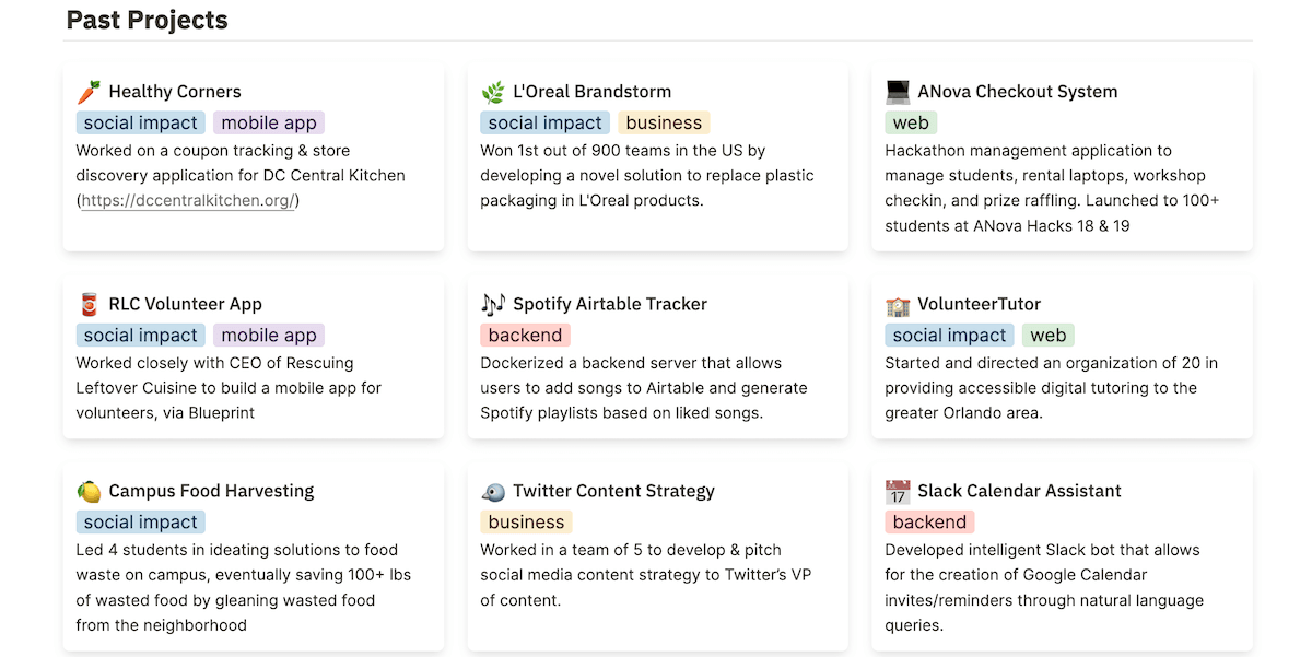 Blog image: PM portfolio - minimalist