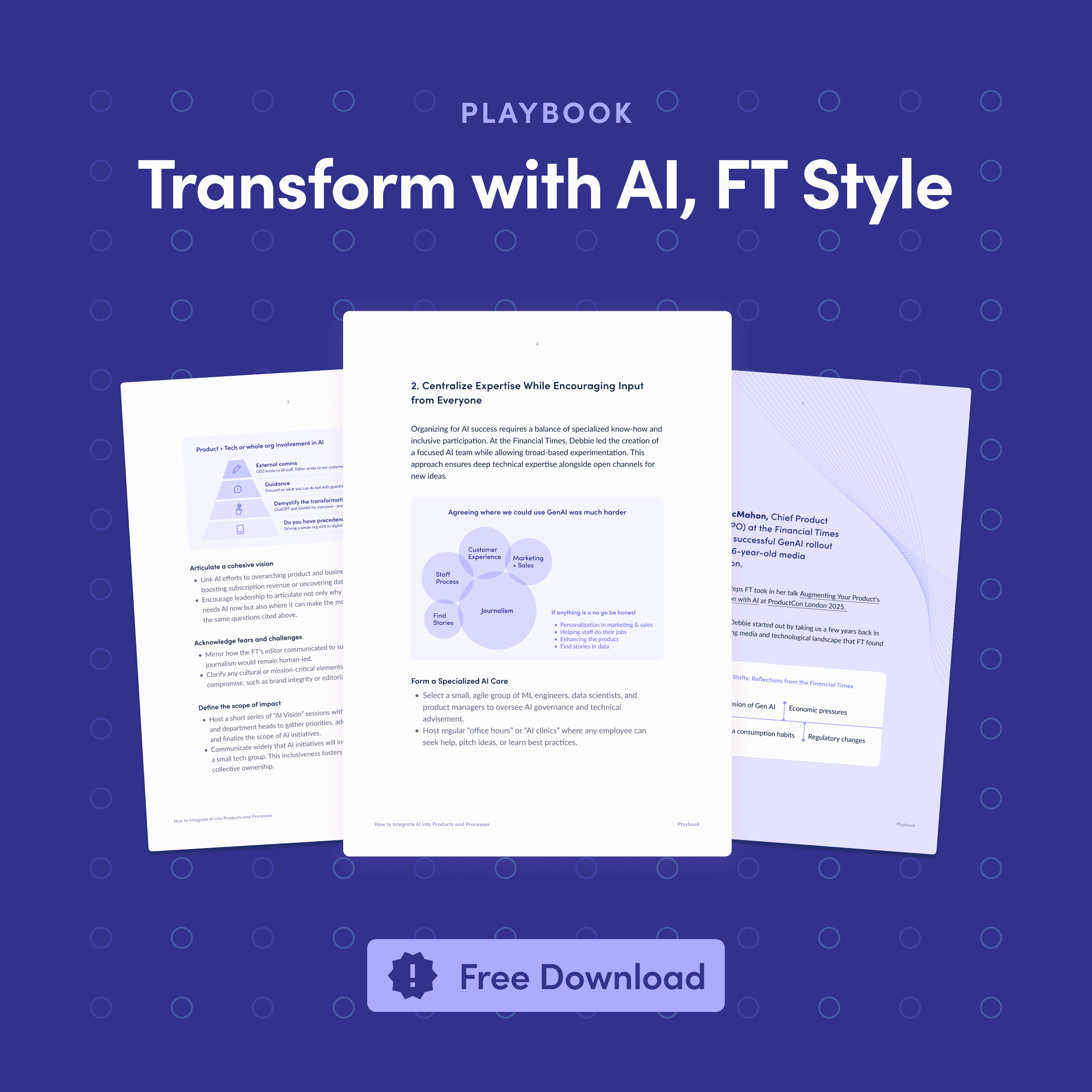 blog image: product leader playbook ai ft debbie mcmahon