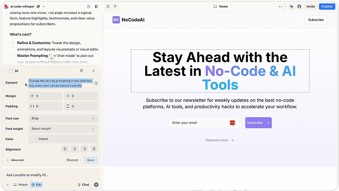 Lovable Prototype Lovable Prototype