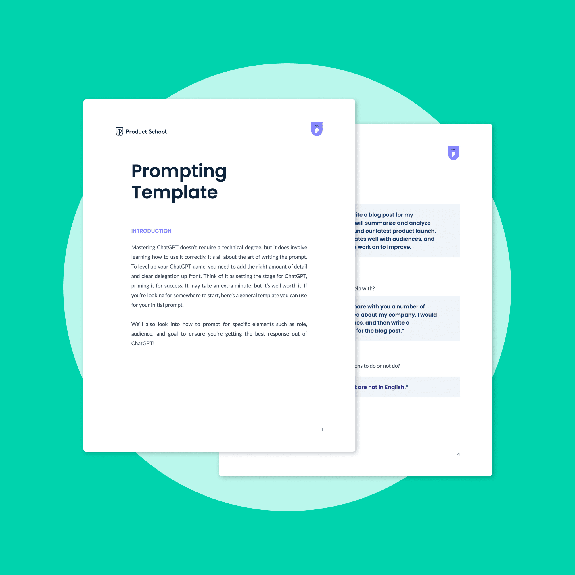 Card: Prompting Template